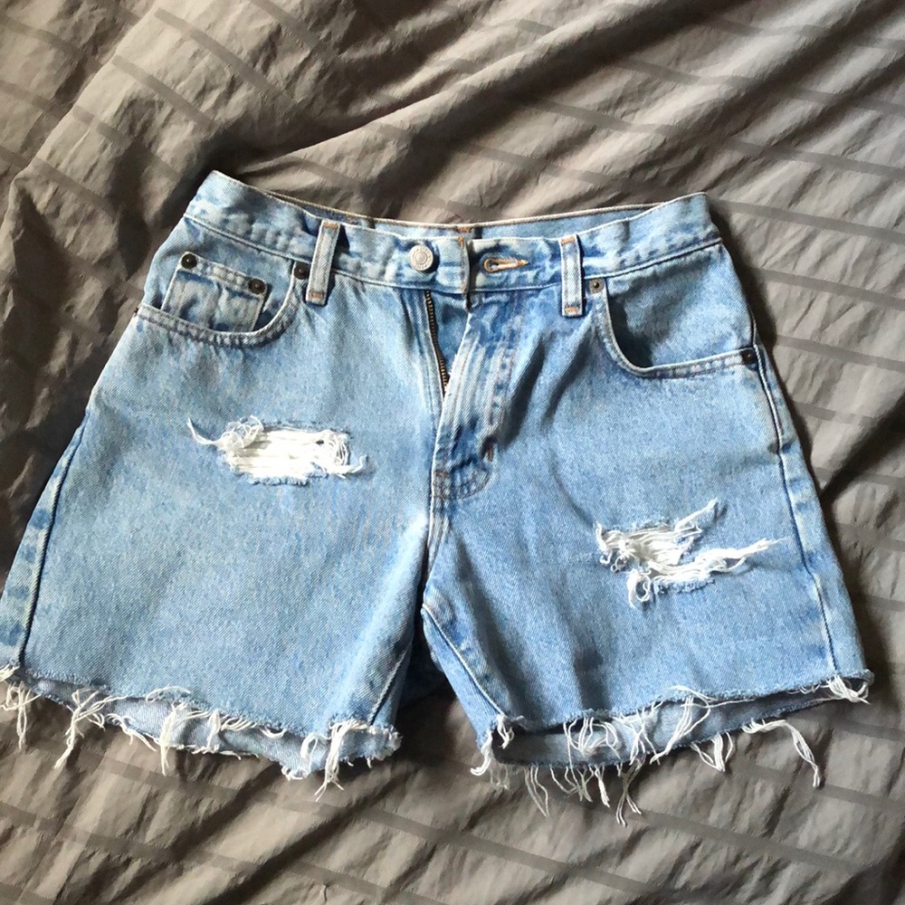 High waisted shorts